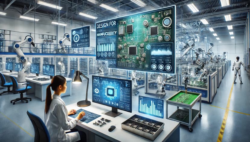 Cover image for Design for Manufacturability (DFM) in Electronics: Strategies to Optimize Production Efficiency - Rapid Circuitry Blog